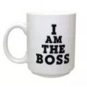 Management Quote Boss Mug (White) (1 pcs) (LOCAL READY STOCK)